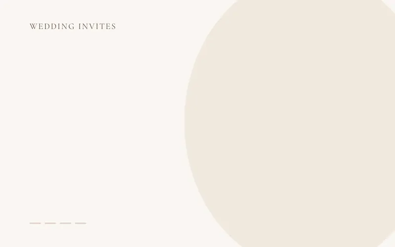An invitation on a phone: it opens like an envelope, greets each guest by name, shows the couple's story, schedule and photos, and takes the guest's reply on the page.